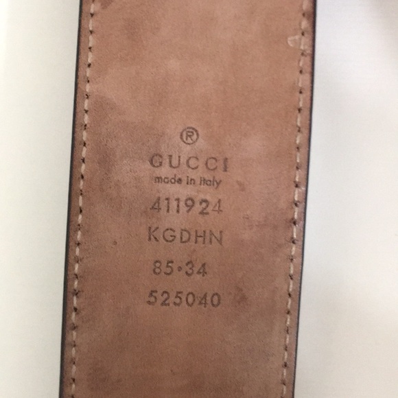 Gucci GG Supreme Belt with G Buckle 100% Authentic - Picture 7 of 8